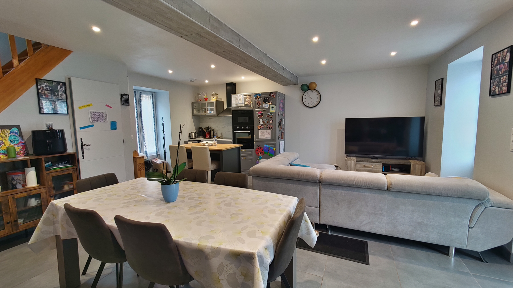Maison de bourg 5 pièces avec garage et cave