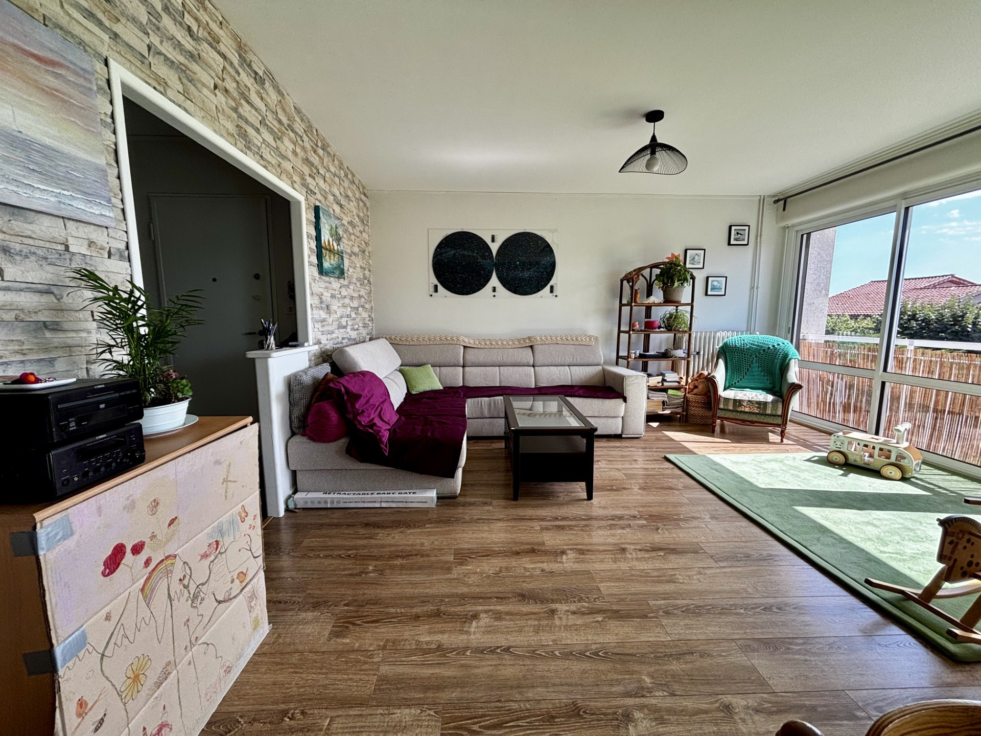 Appartement 5 pièces avec 3 balcons, cave et garage