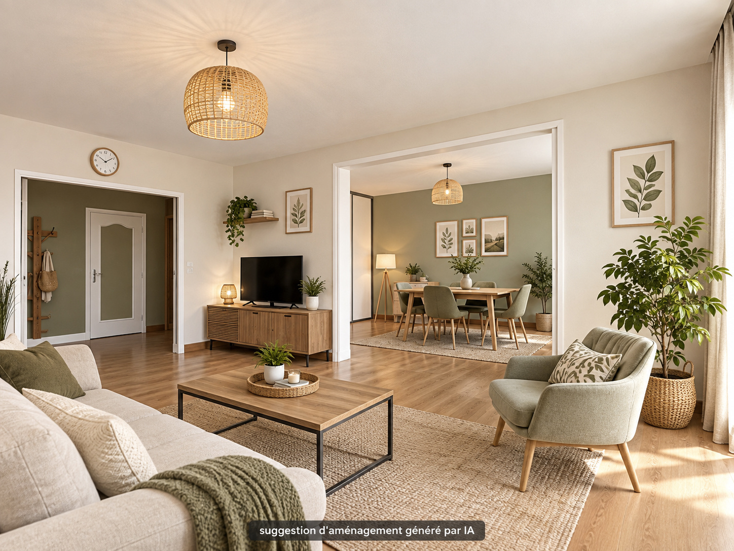 Appartement 4 pièces avec balcon, cave et stationnement couvert sécurisé